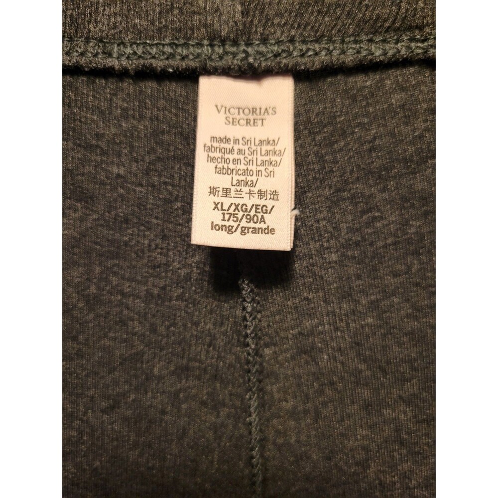 Victoria's Secret Soft Modal Women's Pajama Pants XL Gray PJ Wide Bottoms Leg - Picture 7 of 8